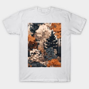 Forest botanical pattern #nature T-Shirt